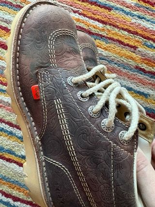 Botas Kickers pie 37 marrones