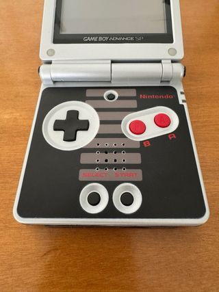 Nintendo Game Boy Advance SP Plata