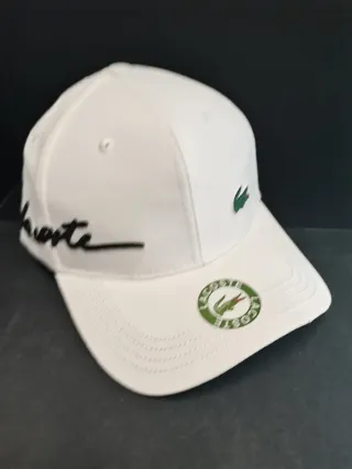 Gorra Lacoste Blanca Talla Única