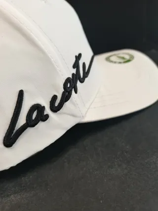 Gorra Lacoste Blanca Talla Única