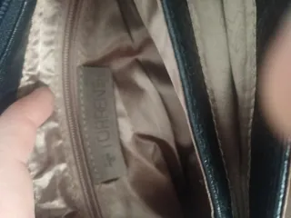 Bolso de Hombro piel Torrens Negro y Blanco