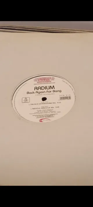Vinilo HARdCORE Radium - Back Again For Bang