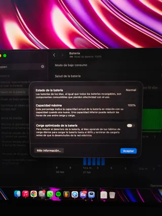 MacBook Air 13.6 16GB/256GB Azul Cielo