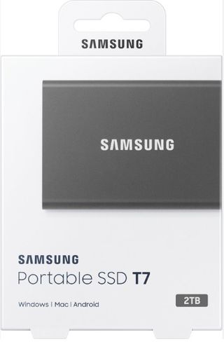 Disco Externo SSD Samsung Portable T7 2TB/ USB 3.2