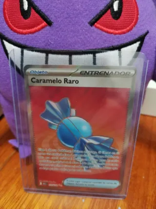 Carta Pokémon Caramelo Raro Objeto Entrenador