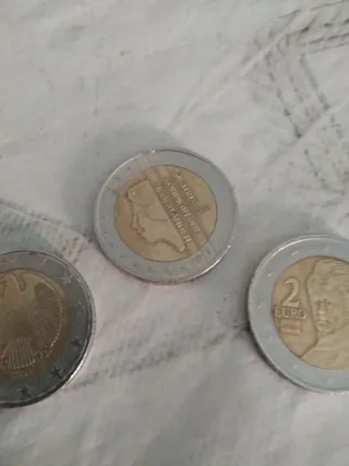 Monedas 2 Euros Año 2002