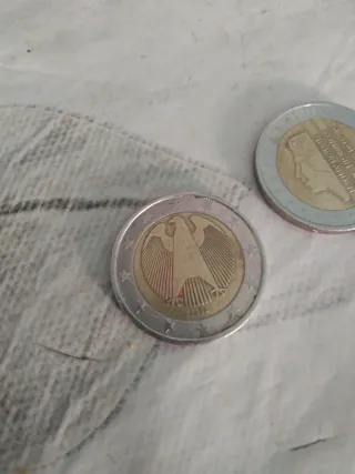 Monedas 2 Euros Año 2002