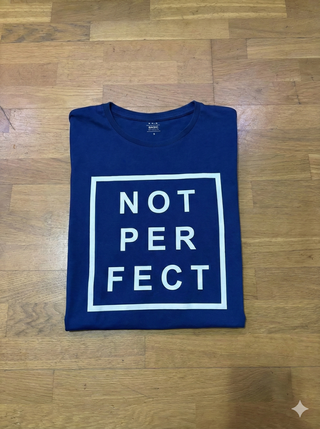 Camiseta TEX manga larga Not Perfect Talla S