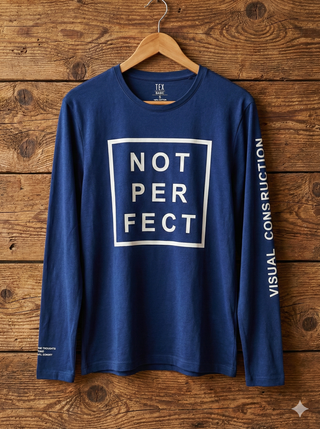 Camiseta TEX manga larga Not Perfect Talla S