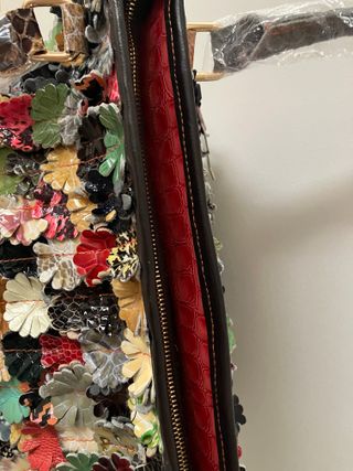 Bolso de piel multicolor nuevo