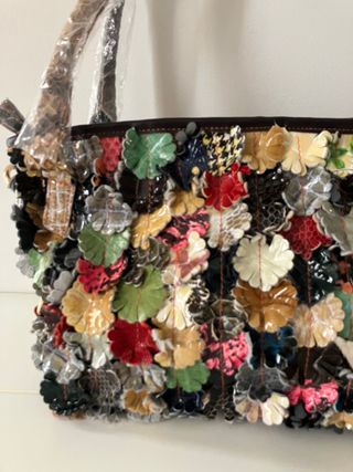 Bolso de piel multicolor nuevo