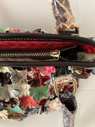 Bolso de piel multicolor nuevo