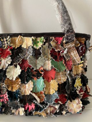 Bolso de piel multicolor nuevo