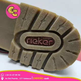 Botines Rieker Mujer Y7418 Gris