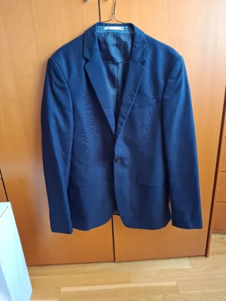 Traje hombre azul Zara Talla 40