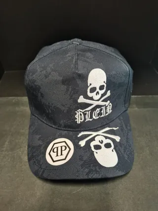Gorra Philipp Plein Calavera y Tibias Cruzadas