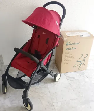 Silla de paseo Giordani Venice granate