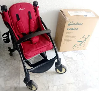 Silla de paseo Giordani Venice granate