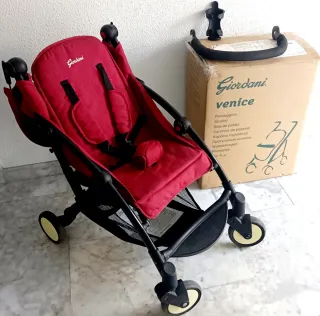 Silla de paseo Giordani Venice granate