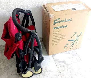 Silla de paseo Giordani Venice granate