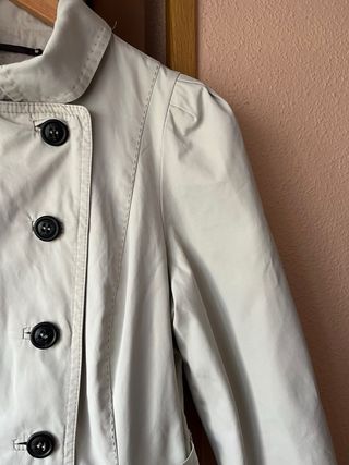Gabardina Zara Algodón T. L