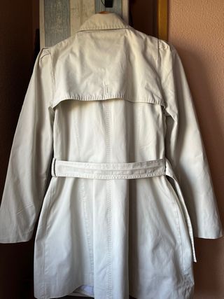Gabardina Zara Algodón T. L