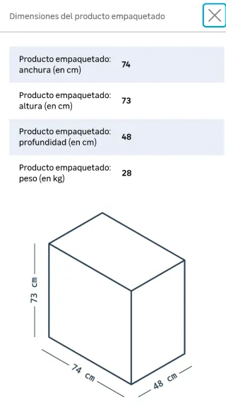 URGE! Mueble lavabo 70cm madera y metal, NUEVO JAC