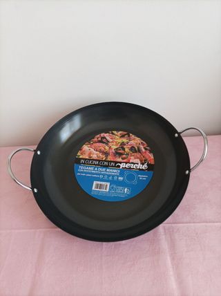 Tegame con manici con cartellino