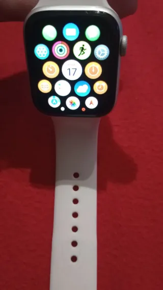 Apple Watch Serie 5 44mm Plata/Blanco