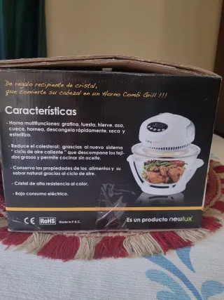 Horno Turbo Newchef Cristal