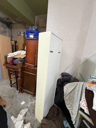 Armario de baño blanco