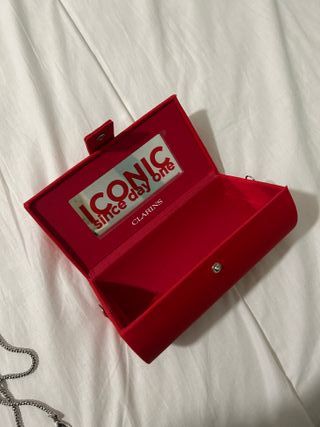 Neceser / Bolso Clarins Rojo