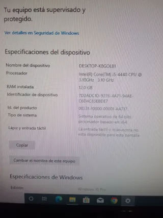 PC ASUS Intel i5 WiFi