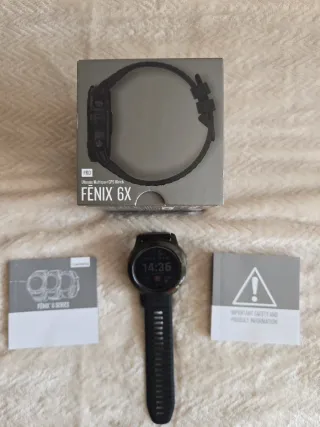 Garmin Fenix 6X Pro Smartwatch Negro