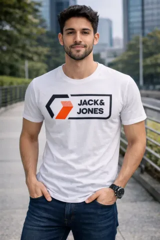 Camiseta Jack & Jones Blanca