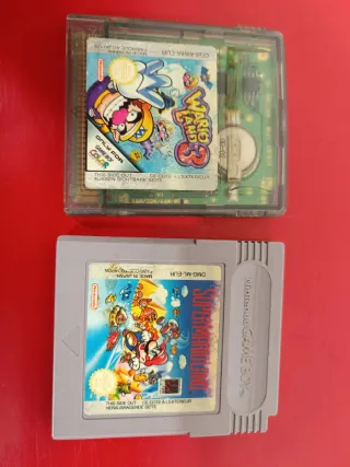 Juegos Game Boy: Wario Land 3 y Super Mario Land