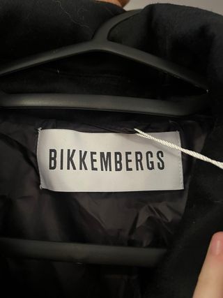 Chaqueta Bomber Bikkembergs Negra