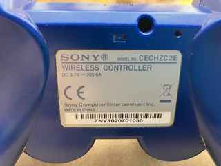 Mando Dualshock 3 PS3 Azul Metálico Sony