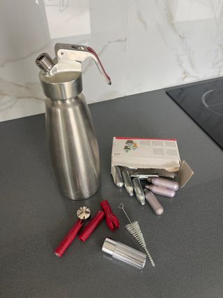 Sifón Cocina Issi 1L + Cargas Gas