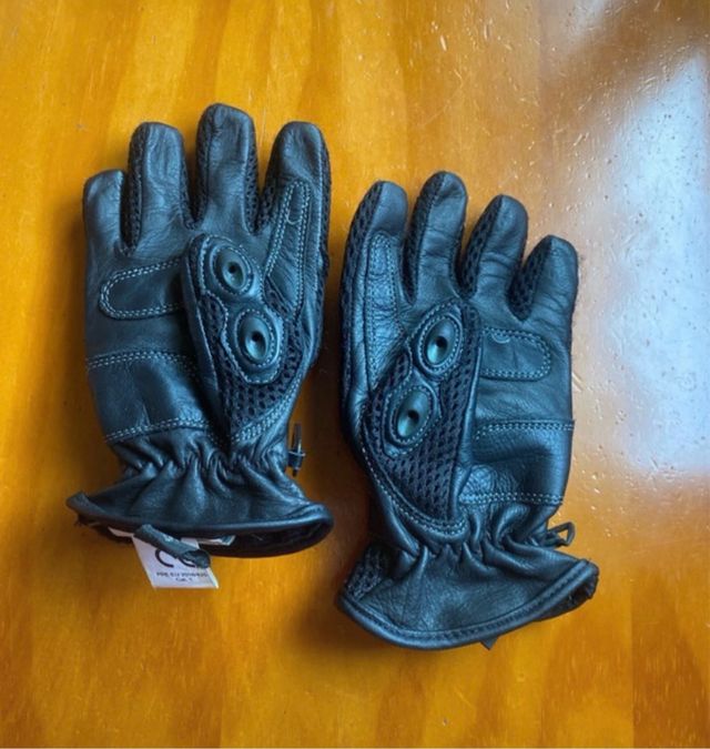 Guantes Moto MODEKA Niños Negro talla S