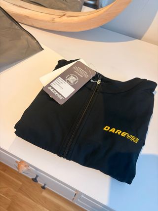 Maillot Ciclismo Manga Larga Darevie Negro talla L