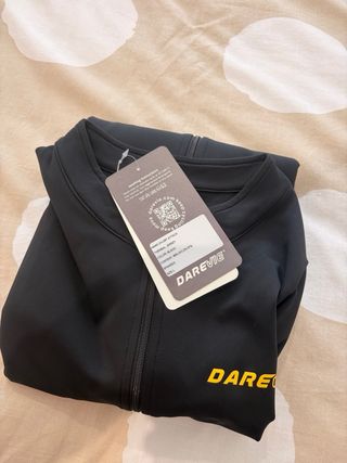 Maillot Ciclismo Manga Larga Darevie Negro talla L