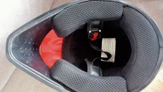 Casco Motocross RPS Talla Pequeña Rojo