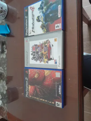 Videojuegos PlayStation 2: MotoGP 4, GTA III, Spid