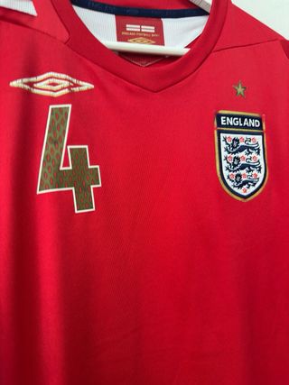 Oficial Camiseta Gerrard Nº 4 Inglaterra