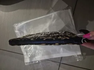 Pochette Saint Barth Beige/Marrone