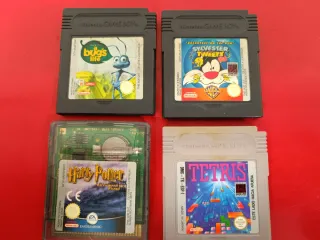 Juegos Game Boy: Tetris, Harry Potter...