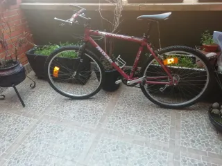 Bicicleta Milano Alu Roja