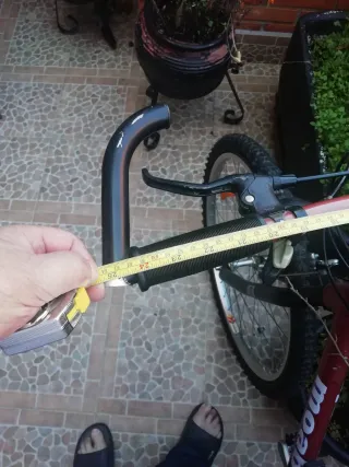 Bicicleta Milano Alu Roja