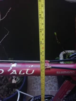 Bicicleta Milano Alu Roja